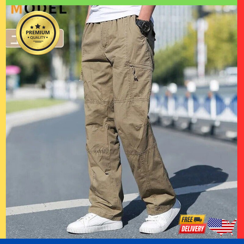 Pantaloni uomo cargo - cargo, felpati