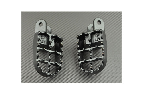 Repose pieds cross acier - pieds, en