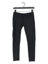 Freddy Pantaloni Sportivi Donna UK 6 Nero Poliestere con Elastan Leggings