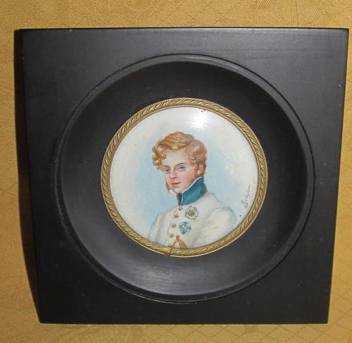 Pittura miniatura dipinto - miniatura,