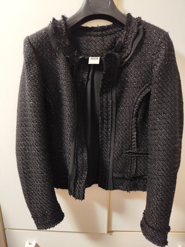 Giacca nera donna corta - giacca,