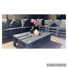 Divano pallet forma l con - l,
