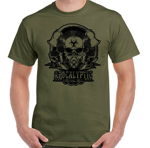 Zombie shirt apocalyptic - t-shirt,