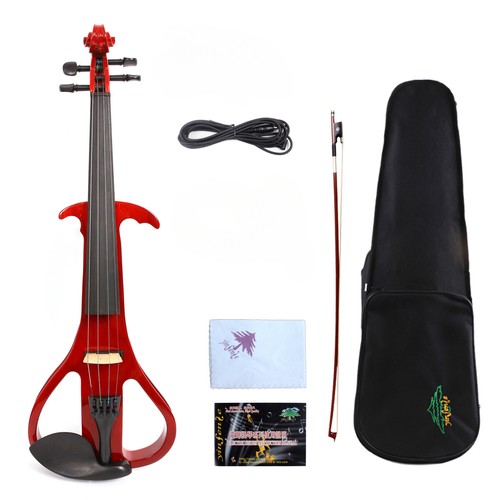 Violino elettrico rosso - , 4