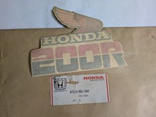 NOS Originale Honda Destro Serbatoio Carburante Adesivi 87123-KG1-960 XL200R