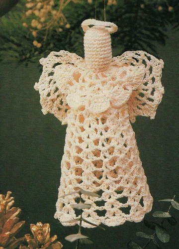 Bambola angelo ornamento - angelo, 6"