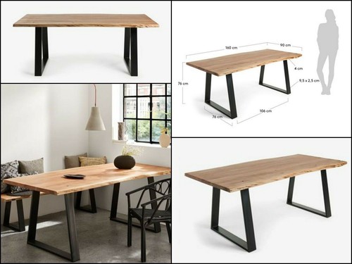 Tavolo cucina industrial legno - tavolo,