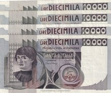 Repubblica Italiana - 10.000 / 10000 Lire del Castagno 1980