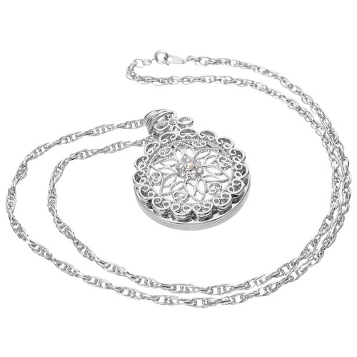 Collana con lente - con,