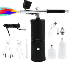 Set Aerografo Con Compressore