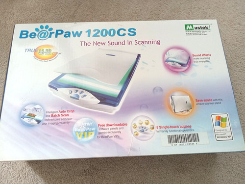Mustek bear paw 1200cs true - paw,