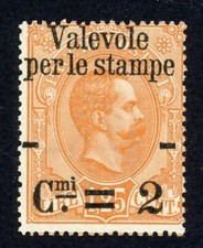 Regno-1890 - 2 cent su 1,25