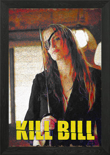 Elle driver kill bill poster - driver,