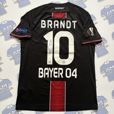 Maglia Home Match Worn Firmata Julian Brandt 2018/2019 Bayer 04 Leverkusen
