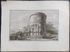 Stampa antica giuseppe vasi