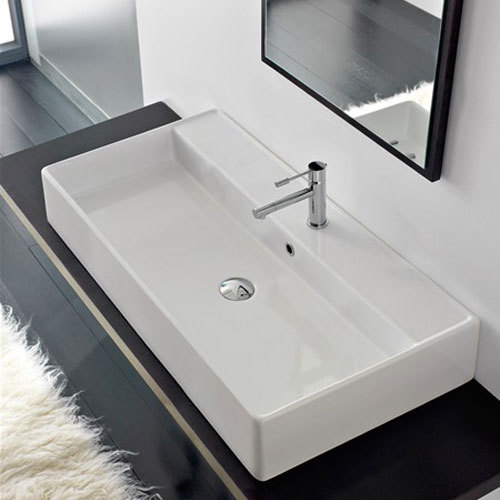 Lavabo sospeso appoggio - sospeso, da