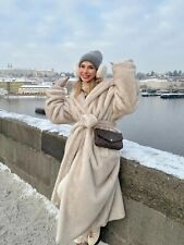 CAPPOTTO PELLICCIA SINTETICA