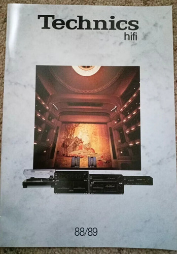 Catalogo technics hifi - hifi, 1988/89