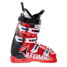 Scarponi da sci sollevati