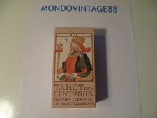 TAROT DES CENTURIES TAROCCHI DELLE CENTURIE NOSTRADAMUS VINTAGE 78 CARTE FRANCE