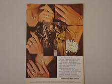 advertising Pubblicità 1975 GIOIELLI DAMIANI