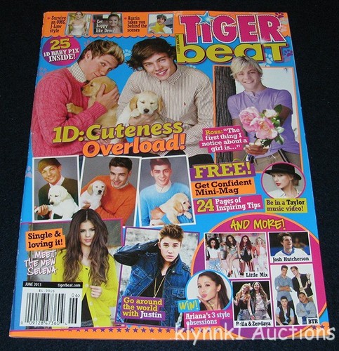 Tiger beat magazine - june, 2013