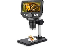Koolertron Microscopio Digitale LCD per Bambini 4.3 pollici 1080P 8 Megapixel