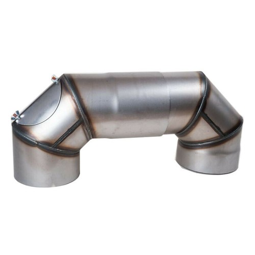 Tubo stufa 2mm doppio - , arco