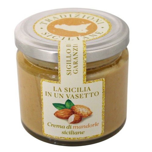 Crema mandorle sicilia - mandorle,