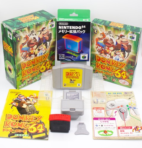 Donkey kong n64 completo - kong, 64