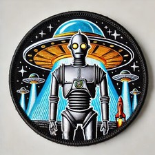 Patch aliena fantascientifica