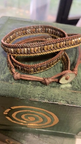Bracciale perline rame - bracciale, e