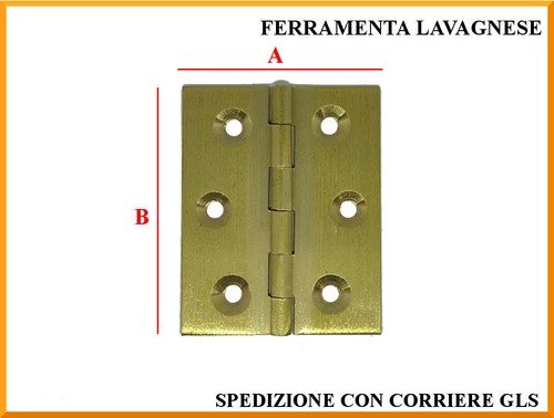 Cerniera ottone lucido per - lucido,