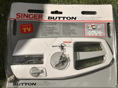 Singer vintage button magic - singer,