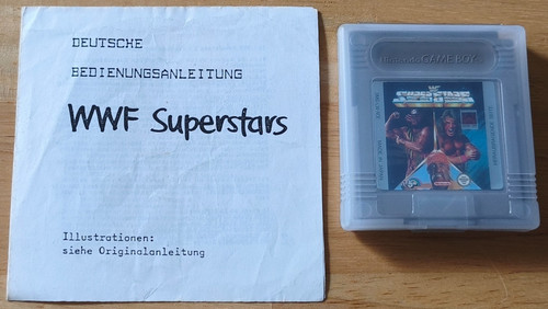 Gioco nintendo game boy wwf - game, *wwf