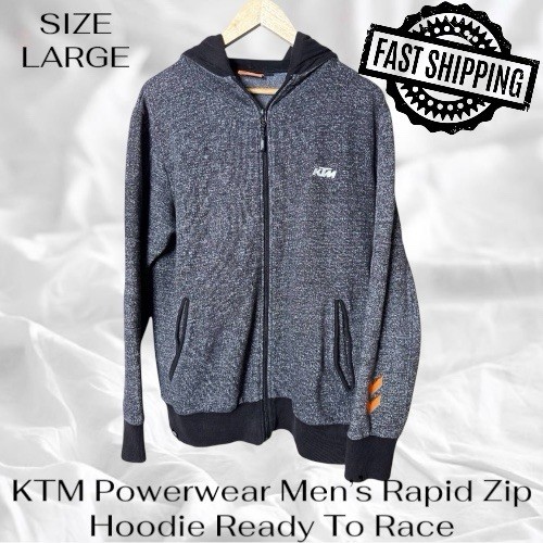 Ktm powerwear rapid zip felpa - ktm,