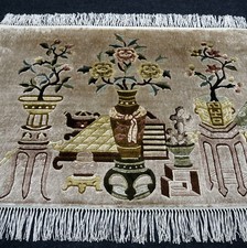 Tappeto di Seta Cina 93 X 64