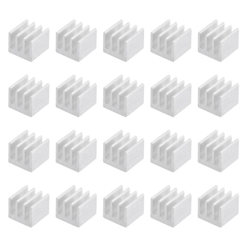 7x7x6mm argentato termico - argentato,