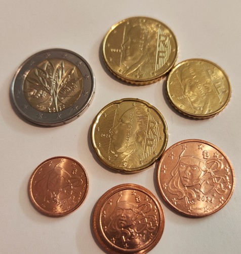 Lot pieces france 2024 2 - pieces,