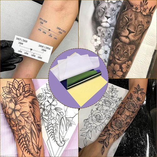 100pz carta stencil - 5-100pz,