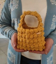 Hand Made Crochet Bag. Borsa