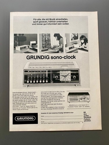 Radio sveglia grundig - radio,