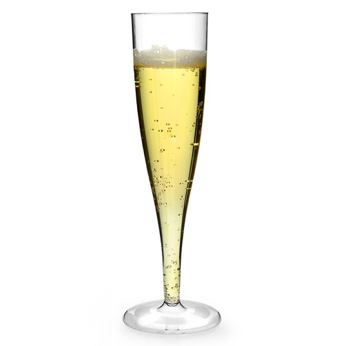 Flauti champagne plastica 6oz - plastica,