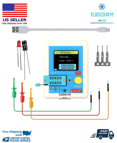 Lcr transistor tester - lcr-t7, tft