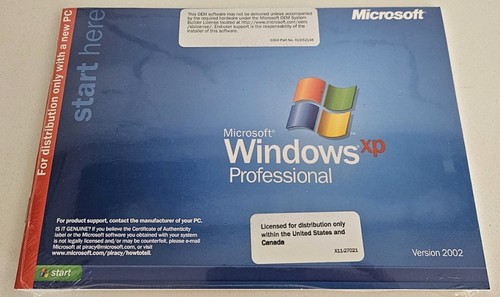 Windows professional con - xp,