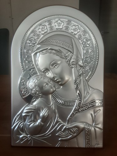 Icona madonna col - madonna, bambino
