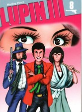 fumetto LUPIN III PLANET MANGA TUTTOSPORT numero 8