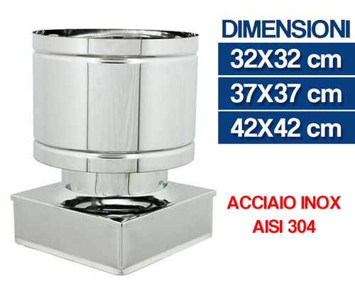 Cappa comignolo antivento - cappa,