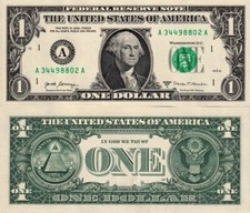 USA - United State of America 1 Dollar 2017 "A" Boston FDS - UNC