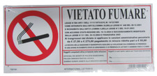 Vietato Fumare Cartello